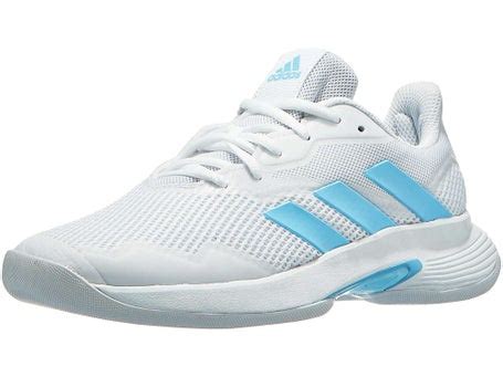 adidas CourtJam Control TEPPICH Damenschuh Weiß/Blau